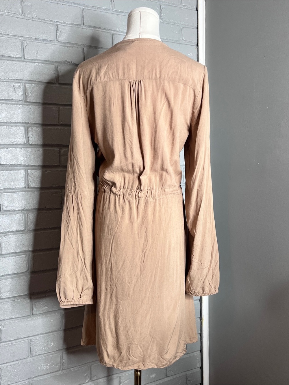 Rock & Roll Cowgirl Embroidered Boho Aztec Tunic Long Sleeve Dress Size Medium - Picture 8 of 14